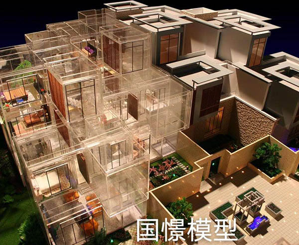 三门县建筑模型