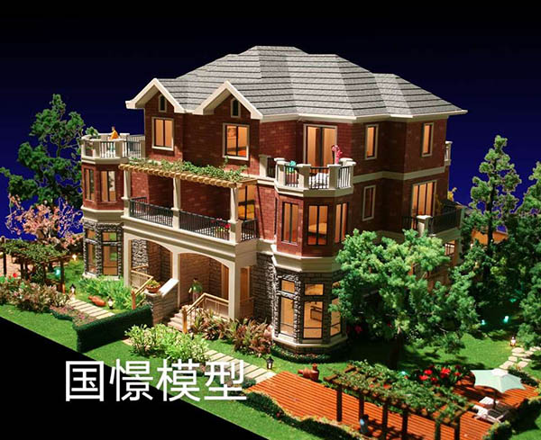 三门县建筑模型