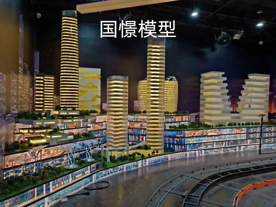 三门县建筑模型