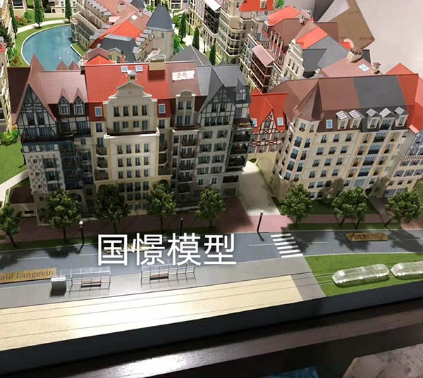 三门县建筑模型