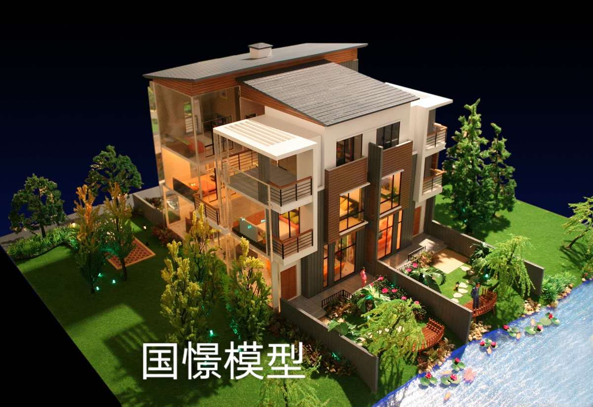 三门县建筑模型