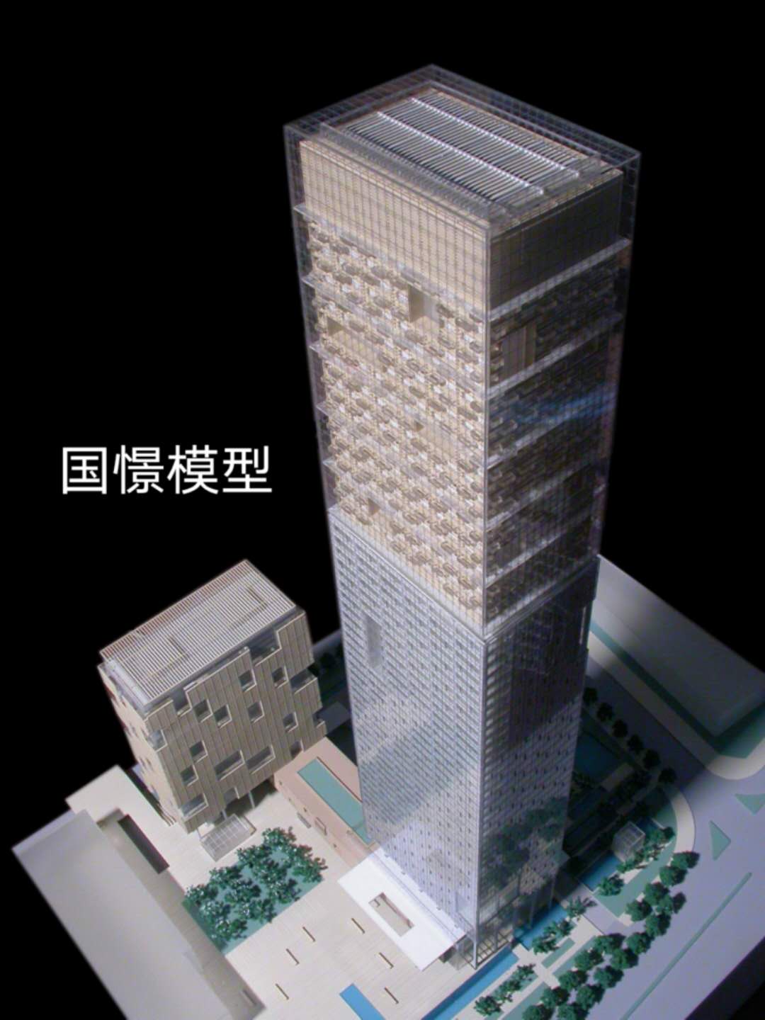 三门县建筑模型